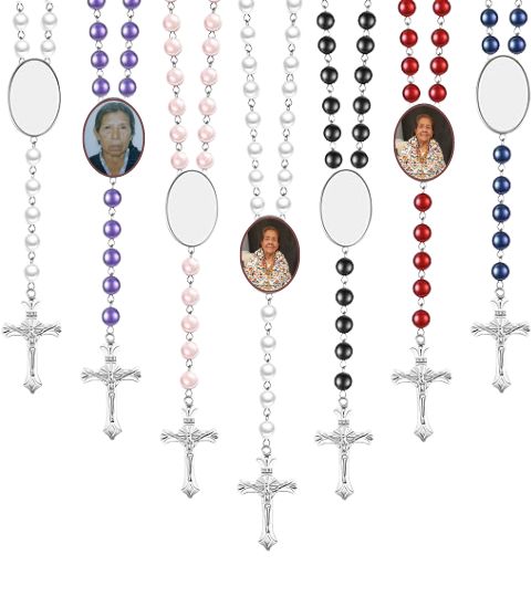 Memorial Rosary with Photo